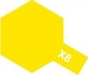 Tamiya X-8 Lemon Yellow (81508) Acrylic paint 10ml